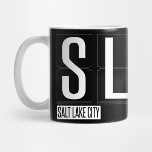 SLC- Salt Lake City Utah Airport Code Souvenir or Gift Shirt Mug